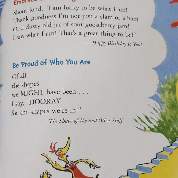Dr Seuss Seuss-ism Book Random House - Picture 3 of 8
